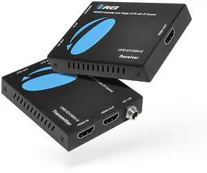 HDMI Extender Over Cat6 165ft - 4K@60Hz with IR, Loop Out, EDID, PoC HDMI Extender Over Cat6 165ft - 4K@60Hz with IR, Loop Out, EDID, PoC