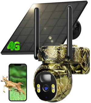 LIWAN Cellular Trail Camera, No WiFi Needed, Solar Powered | 4G LTE Game Camera Wireless Outdoor, 2K Color Night Vision, 360° Live View, PIR Motion Detection, 1-Pack LIWAN Cellular Trail Camera, No WiFi Needed, Solar Powered | 4G LTE Game Camera Wireless Outdoor, 2K Color Night Vision, 360° Live View, PIR Motion Detection, 1-Pack