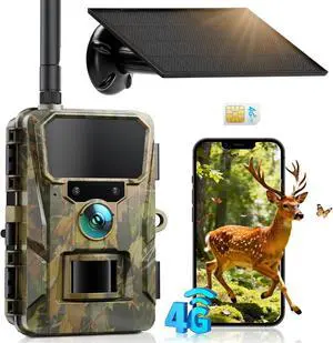 Trail Camera with SIM Card, 4G LTE Cellular Trail Camera Trail Camera with SIM Card, 4G LTE Cellular Trail Camera