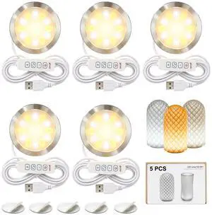 5PCS LED Lamp Kit 001 for Bambu Lab MH001, 3D Printer Light Kit, MakerWorld DIY Hardware Lamp Kit,Round Light for 3D Printing USB 5V LED Kit 001 with Power-Off Memory Dimmable 3 Color 5PCS LED Lamp Kit 001 for Bambu Lab MH001, 3D Printer Light Kit, MakerWorld DIY Hardware Lamp Kit,Round Light for 3D Printing USB 5V LED Kit 001 with Power-Off Memory Dimmable 3 Color
