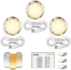 LED Lamp Kit 001 for Bambu Lab MH001, 3D Printer Light Kit, MakerWorld DIY Hardware Lamp Kit,Round Light for 3D Printing USB 5V LED Kit 001 with Power-Off Memory Dimmable 3 Color LED Lamp Kit 001 for Bambu Lab MH001, 3D Printer Light Kit, MakerWorld DIY Hardware Lamp Kit,Round Light for 3D Printing USB 5V LED Kit 001 with Power-Off Memory Dimmable 3 Color