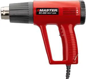 EC-200 Variable Temperature Heat Gun, Hot Air Gun, 120V, 10 Amps, 1200W, for shrink wrap, wire connectors, shrink tubing, crafts, stripping paint EC-200 Variable Temperature Heat Gun, Hot Air Gun, 120V, 10 Amps, 1200W, for shrink wrap, wire connectors, shrink tubing, crafts, stripping paint
