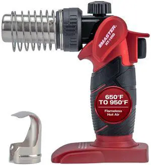 HT-1000 Cordless Butane Heat Gun with Shrink Reflector - Refillable, Portable Hot Air Tool for Heat Shrink Tubing, Electrical and Automotive Repairs HT-1000 Cordless Butane Heat Gun with Shrink Reflector - Refillable, Portable Hot Air Tool for Heat Shrink Tubing, Electrical and Automotive Repairs
