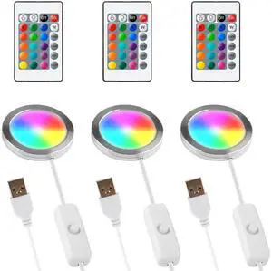 3 Set 3D Printer LED Lamp Kit 001 Remote Contorl with RGB Color, Compatible with Bambu lab H2D/A1/A1mini/P1S/P1P/X1C Makerworld Maker's Supply Hardware kit 5V USB Powered, RGB Color 3 Set 3D Printer LED Lamp Kit 001 Remote Contorl with RGB Color, Compatible with Bambu lab H2D/A1/A1mini/P1S/P1P/X1C Makerworld Maker's Supply Hardware kit 5V USB Powered, RGB Color