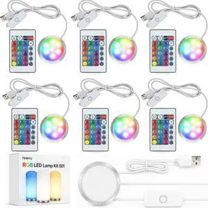 6PCS RGB LED Lamp Kit 001 for Bambu Lab A1 Mini A1 P1S H2D X1 P1P P2S X1C 6PCS RGB LED Lamp Kit 001 for Bambu Lab A1 Mini A1 P1S H2D X1 P1P P2S X1C