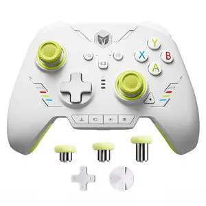 BIGBIG WON PC Controllers for Gaming, Rainbow 2 SE Wireless Controller Motion Aim, Hall Effect Trigger, 12-bit ADC, 3 Sets Joysticks, 4-way&8-way D-pad Controller for Switch/PC/Android/iOS BIGBIG WON PC Controllers for Gaming, Rainbow 2 SE Wireless Controller Motion Aim, Hall Effect Trigger, 12-bit ADC, 3 Sets Joysticks, 4-way&8-way D-pad Controller for Switch/PC/Android/iOS