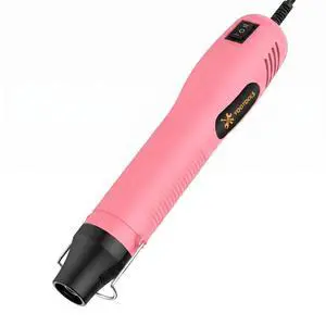 Mini Heat Gun 2 Temperature Settings 482°F/662°F Fast Heating Tool 5FT Cord Mini Heat Gun 2 Temperature Settings 482°F/662°F Fast Heating Tool 5FT Cord