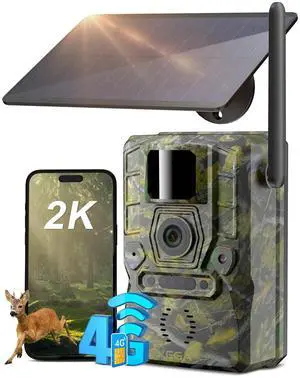 4G LTE Solar Cellular Trail Camera, GPS, No Glow Night Vision 940nm 4G LTE Solar Cellular Trail Camera, GPS, No Glow Night Vision 940nm