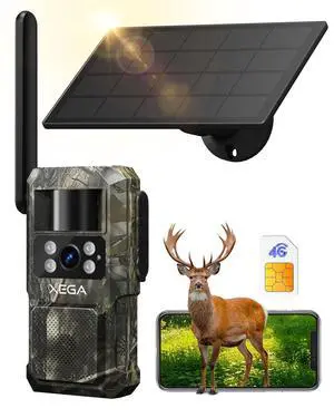 4G LTE Cellular Trail Camera with Livestreaming, No WiFi Game Cameras 4G LTE Cellular Trail Camera with Livestreaming, No WiFi Game Cameras