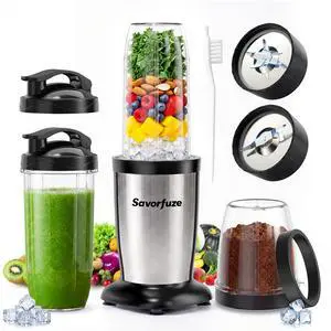 Smoothie Blender, Personal Blender Grinder Combo Smoothies and Shakes Smoothie Blender, Personal Blender Grinder Combo Smoothies and Shakes