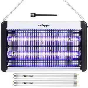Electric Bug Zapper, UV Insect Killer, Indoor Fly Catcher, Mosquito Killer Lamp, 3500V High Powered Grids, 20W UV Light Attract to Zap Flying Insects. (Including 2PCS Bulbs) Electric Bug Zapper, UV Insect Killer, Indoor Fly Catcher, Mosquito Killer Lamp, 3500V High Powered Grids, 20W UV Light Attract to Zap Flying Insects. (Including 2PCS Bulbs)