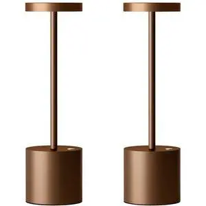 2 Pack Cordless Table Lamp Rechargeable,5000mAh Battery Powered Table Light, Dimming Portable LED Desk Lamp for Restaurant/Outdoor 2 Pack Cordless Table Lamp Rechargeable,5000mAh Battery Powered Table Light, Dimming Portable LED Desk Lamp for Restaurant/Outdoor
