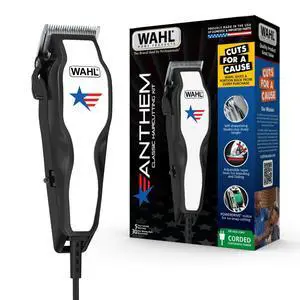 USA Anthem Classic Haircutting Kit Corded Hair Clipper for Men with No-Snag Blades, Powerful POWERDRIVE Motor & Adjustable Fade Lever Model 3029140 USA Anthem Classic Haircutting Kit Corded Hair Clipper for Men with No-Snag Blades, Powerful POWERDRIVE Motor & Adjustable Fade Lever Model 3029140