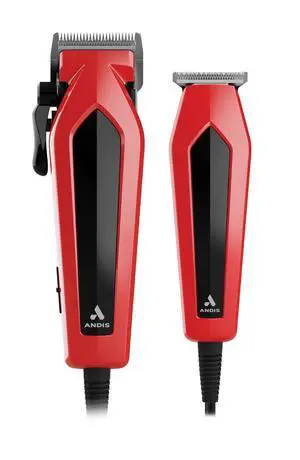 562940 Ultra Clip Corded Clipper & Trimmer 15-PieceHair Cutting Combo Kit, Stainless Steel Blades, Power Pivot Motor, Whisper Quiet, Hanger Loop, Red 562940 Ultra Clip Corded Clipper & Trimmer 15-PieceHair Cutting Combo Kit, Stainless Steel Blades, Power Pivot Motor, Whisper Quiet, Hanger Loop, Red