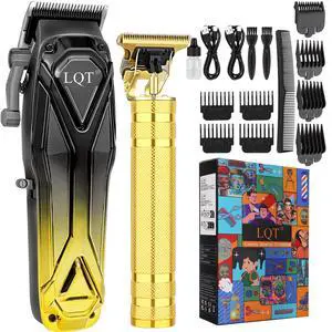 Professional Hair Clippers for Men, Cordless Beard Trimmer Set, Barber-Grade Tool with USB Charging, Lightweight & Low Noise for Home Use Professional Hair Clippers for Men, Cordless Beard Trimmer Set, Barber-Grade Tool with USB Charging, Lightweight & Low Noise for Home Use