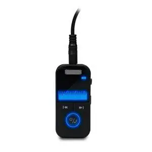 Essentials Black Bluetooth Transmitter Receiver with LED Display Low Latency USB Type A Audio Adapter Lightweight Design Essentials Black Bluetooth Transmitter Receiver with LED Display Low Latency USB Type A Audio Adapter Lightweight Design