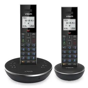 LS6381-2 Bluetooth Speaker with Echo Cancellation, Noise Reduction, Music Streaming, PC/Landline/Cellular Calls, Paired with DECT6.0 Cordless Handset, Answering System, Smart Call Blocker,Black LS6381-2 Bluetooth Speaker with Echo Cancellation, Noise Reduction, Music Streaming, PC/Landline/Cellular Calls, Paired with DECT6.0 Cordless Handset, Answering System, Smart Call Blocker,Black