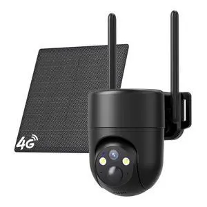 4G LTE Cellular Security Cameras Outdoor, 2K 360° View No WiFi Needed Solar Powered Security Camera, Color Night Vision, Built-in SIM Card, Unlimited Data Plan 4G LTE Cellular Security Cameras Outdoor, 2K 360° View No WiFi Needed Solar Powered Security Camera, Color Night Vision, Built-in SIM Card, Unlimited Data Plan