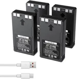 4Pack 7000mAh Rechargeable LIT-22 Battery for SPYPOINT Trail Camera 4Pack 7000mAh Rechargeable LIT-22 Battery for SPYPOINT Trail Camera