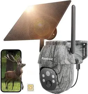 4G LTE Cellular Trail Camera Outdoor Wireless,360° Security Game Camera with Solar, 2k Night Vision, Motion Activated IP66 Waterproof, Sends Picture to Cell Phone 4G LTE Cellular Trail Camera Outdoor Wireless,360° Security Game Camera with Solar, 2k Night Vision, Motion Activated IP66 Waterproof, Sends Picture to Cell Phone