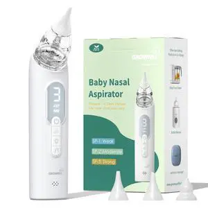 Upgrade Nasal Aspirator for Baby, Rechargeable Baby Nose Sucker, Electric Nose Suction for Baby Upgrade Nasal Aspirator for Baby, Rechargeable Baby Nose Sucker, Electric Nose Suction for Baby
