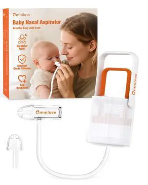 No-Mouth Suction Baby Nasal Aspirator with Hand Pump No-Mouth Suction Baby Nasal Aspirator with Hand Pump