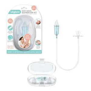 Baby Nasal Aspirator with Case - Reusable BPA-Free Snot Sucker with Soft Tips, Gentle & Effective Relief for Congestion, Easy to Clean, Ergonomic Design for Newborns & Toddlers Baby Nasal Aspirator with Case - Reusable BPA-Free Snot Sucker with Soft Tips, Gentle & Effective Relief for Congestion, Easy to Clean, Ergonomic Design for Newborns & Toddlers