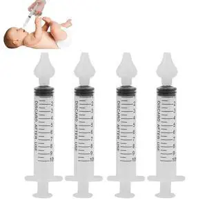 Baby Nasal Aspirator, 2 Box Professional Syringe Baby Nasal Irrigator Infant Nose Cleaner Rinsing Device with Cleanable and Reusable Silicone Nasal Suction Tip Baby Nasal Aspirator, 2 Box Professional Syringe Baby Nasal Irrigator Infant Nose Cleaner Rinsing Device with Cleanable and Reusable Silicone Nasal Suction Tip
