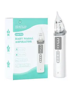 Nasal Aspirator for Baby,Baby Nose Sucker,Electric Nasal Aspirator for Baby,for Relieving Nasal Congestion,Nose Cleaner with 3 Silicone Tips,Adjustable Suction Level,Music and Light Soothing Function Nasal Aspirator for Baby,Baby Nose Sucker,Electric Nasal Aspirator for Baby,for Relieving Nasal Congestion,Nose Cleaner with 3 Silicone Tips,Adjustable Suction Level,Music and Light Soothing Function