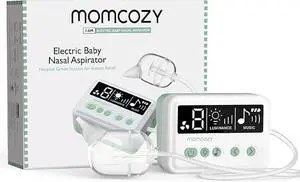 Nasal Aspirator for Baby, Hospital-Grade 70 KPa, 9 Levels,Strong Suction Nose Sucker, 9 Adjustable Levels Electric Nasal Aspirator for Toddler & Newborn, Soothing Light & Lullabies,BPA Free Nasal Aspirator for Baby, Hospital-Grade 70 KPa, 9 Levels,Strong Suction Nose Sucker, 9 Adjustable Levels Electric Nasal Aspirator for Toddler & Newborn, Soothing Light & Lullabies,BPA Free