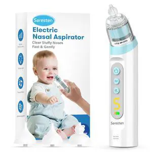 Nasal Aspirator for Baby,Rechargeable Nose Sucker for Baby,Baby Nasal Aspirator with 3 Silicone Tips,Adjustable Suction ,Waterproof Booger Sucker for Baby with Music and Light Function,Blue Nasal Aspirator for Baby,Rechargeable Nose Sucker for Baby,Baby Nasal Aspirator with 3 Silicone Tips,Adjustable Suction ,Waterproof Booger Sucker for Baby with Music and Light Function,Blue