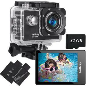 Action Camera FHD 1080P Wide Angle 98FT/30M Underwater Waterproof Cam Action Camera FHD 1080P Wide Angle 98FT/30M Underwater Waterproof Cam