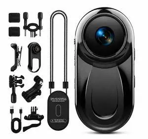 Mini Body Camera 1080P, 512G Thumb Action Camera, Portable Sports Cam with Magnetic & 360° Clip, Tiny Size, Mount Anywhere, Hands-Free Recording for Motorcycle/Sports/Bike/Pet (SD Card Not Included) Mini Body Camera 1080P, 512G Thumb Action Camera, Portable Sports Cam with Magnetic & 360° Clip, Tiny Size, Mount Anywhere, Hands-Free Recording for Motorcycle/Sports/Bike/Pet (SD Card Not Included)