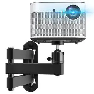 Foldable Projector Wall Ceiling Mount, Fits 1/4" M4 M6 Screw, 11lbs Foldable Projector Wall Ceiling Mount, Fits 1/4" M4 M6 Screw, 11lbs