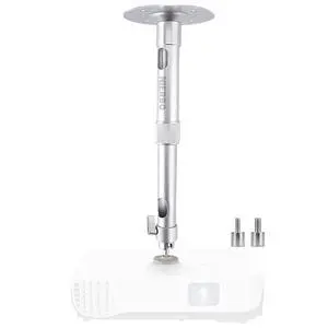 Universal Projector Wall Ceiling Mount Hanger 360° Rotatable Head with Extendable Length 11.8 Inch to 19.7 Inch Mounting Bracket Universal Projector Wall Ceiling Mount Hanger 360° Rotatable Head with Extendable Length 11.8 Inch to 19.7 Inch Mounting Bracket
