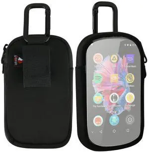 MP3 MP4 Player Carry Case Bag with Clear Window, Travel Carrying Case for 4" 5'' Touch Screen MP3 MP4 Player Storage Bag with Inner Pocket for Earphones, USB Cable, Memory Card (Black) (1Pack) MP3 MP4 Player Carry Case Bag with Clear Window, Travel Carrying Case for 4" 5'' Touch Screen MP3 MP4 Player Storage Bag with Inner Pocket for Earphones, USB Cable, Memory Card (Black) (1Pack)