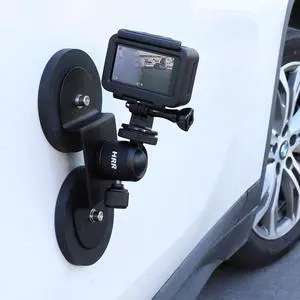 Magnet Camera Mount for GoPro 13/Insta360 X5/X4/X3,Heavy-Duty Metal Car Magnetic Camera Mount with 360 Degree Rotation Ball Head for Car,Compatible with GoPro Hero 13 12 11 Black 8/7/6/5,Etc Magnet Camera Mount for GoPro 13/Insta360 X5/X4/X3,Heavy-Duty Metal Car Magnetic Camera Mount with 360 Degree Rotation Ball Head for Car,Compatible with GoPro Hero 13 12 11 Black 8/7/6/5,Etc