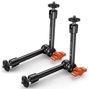 2-Pack 9.8" Magic Arm, 1/4" Screw Camera Mount Arm 2-Pack 9.8" Magic Arm, 1/4" Screw Camera Mount Arm