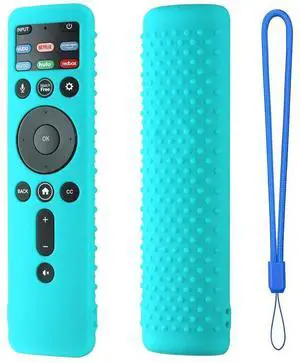 Silicone Cover for VIZIO XRT260 Smart TV Remote VIZIO XRT260 Silicone Case Cover Shockproof Anti Slip Silicone Skin Sleeve with Lanyard(Mint Green) Silicone Cover for VIZIO XRT260 Smart TV Remote VIZIO XRT260 Silicone Case Cover Shockproof Anti Slip Silicone Skin Sleeve with Lanyard(Mint Green)