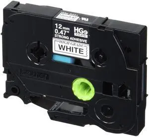 Genuine HGeS231 12mm Black White Label Tape 5 Pack Genuine HGeS231 12mm Black White Label Tape 5 Pack
