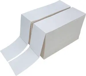 4000 4x6 Thermal Shipping Labels Fanfold, Direct Thermal Printer Labels Compatible with Zebra Rollo - Perforated Strong Adhesive 4000 4x6 Thermal Shipping Labels Fanfold, Direct Thermal Printer Labels Compatible with Zebra Rollo - Perforated Strong Adhesive