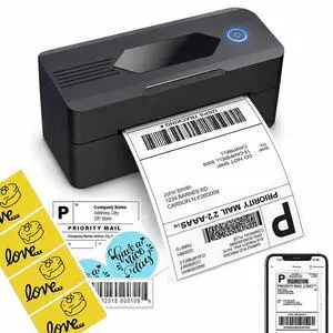 Shipping Label Printer,Bluetooth 4x6 Thermal Label Printer for Small Business Office or Home, Compatible with Android, iOS, Windows and Mac Shipping Label Printer,Bluetooth 4x6 Thermal Label Printer for Small Business Office or Home, Compatible with Android, iOS, Windows and Mac