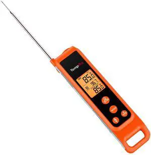 TempScan 2-in-1 Infrared Thermometer Gun with Meat Probe TempScan 2-in-1 Infrared Thermometer Gun with Meat Probe