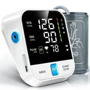 Blood Pressure Monitor Home Use,Auto Upper Arm BP Machine,2Users 240Records Blood Pressure Monitor Home Use,Auto Upper Arm BP Machine,2Users 240Records