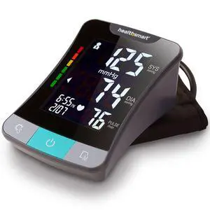 Digital Premium Blood Pressure Monitor with Automatic Upper Arm Cuff that Displays Blood Pressure, Pulse Rate and Irregular Heartbeat, Stores up to 120 Readings for 2 Users Digital Premium Blood Pressure Monitor with Automatic Upper Arm Cuff that Displays Blood Pressure, Pulse Rate and Irregular Heartbeat, Stores up to 120 Readings for 2 Users