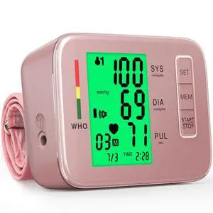Blood Pressure Monitor,Pink Blood Pressure Machine Bp Cuff Blood Pressure Monitor,Pink Blood Pressure Machine Bp Cuff