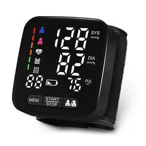 Wrist Blood Pressure Monitor for Home Use, Automatic BP Machine Wrist Blood Pressure Monitor for Home Use, Automatic BP Machine