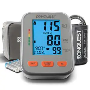 KBP-2704A Automatic Upper Arm Digital Blood Pressure Monitor - Large Backlit Display - Irregular Heartbeat Detector - Blood Pressure Monitor for Home Use - Digital BP Cuff Tensiometro KBP-2704A Automatic Upper Arm Digital Blood Pressure Monitor - Large Backlit Display - Irregular Heartbeat Detector - Blood Pressure Monitor for Home Use - Digital BP Cuff Tensiometro