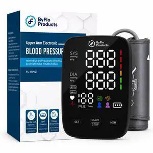 Blood Pressure Monitor for Home Use, FDA 510(k) Cleared Blood Pressure Machine, Upper Arm Blood Pressure Cuff 22-42cm, Fast & Accurate Heart Rate Monitor, 2 Users, 2x120 Memory, 3-Color Display Blood Pressure Monitor for Home Use, FDA 510(k) Cleared Blood Pressure Machine, Upper Arm Blood Pressure Cuff 22-42cm, Fast & Accurate Heart Rate Monitor, 2 Users, 2x120 Memory, 3-Color Display