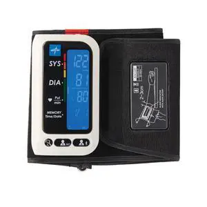 Bluetooth Blood Pressure Monitor, Attached Universal Upper Arm Cuff, Digital LCD Display, Medline Health App Integration, Store Up to 120 Readings, Charger Cable and Carrying Case Included Bluetooth Blood Pressure Monitor, Attached Universal Upper Arm Cuff, Digital LCD Display, Medline Health App Integration, Store Up to 120 Readings, Charger Cable and Carrying Case Included